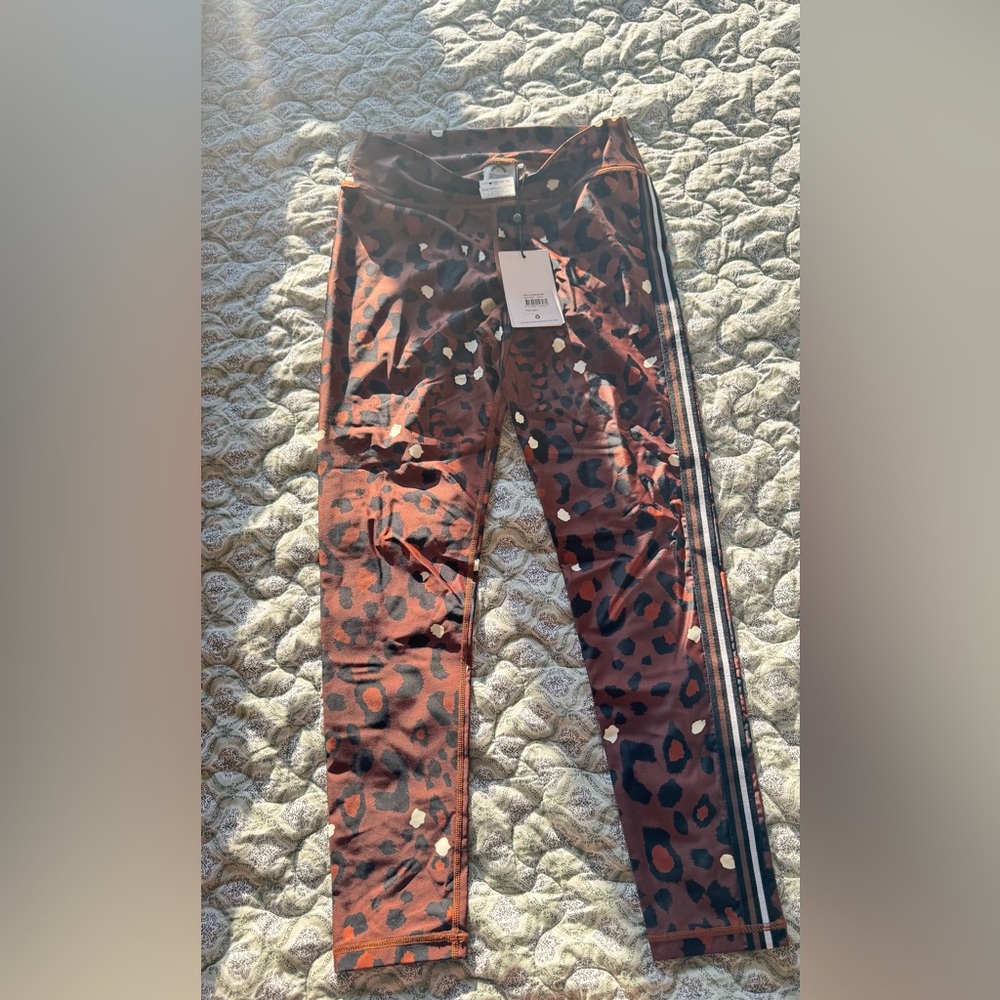 The Upside Brown and Black Leopard Print Leggings